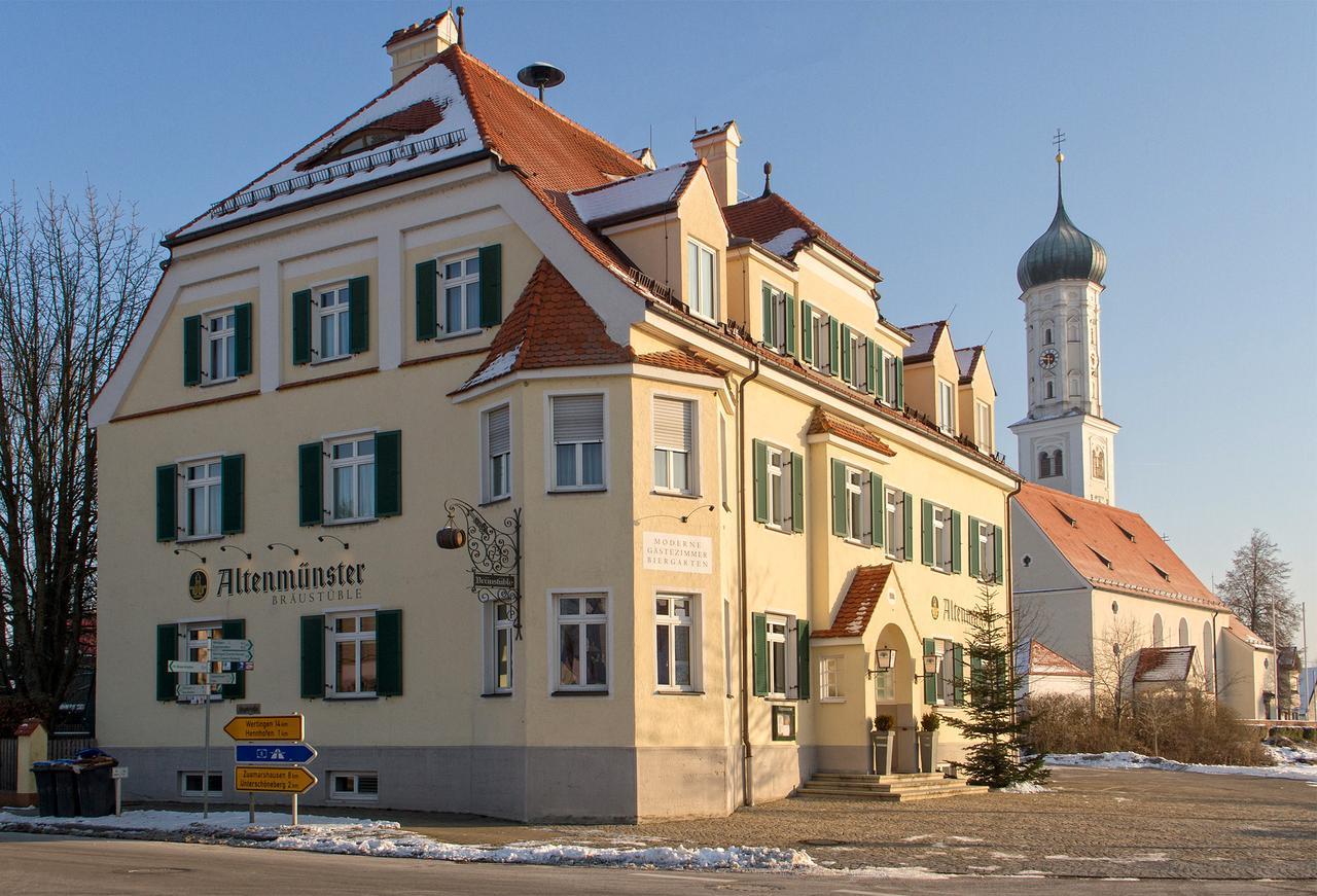 Braustuble Altenmünster Esterno foto